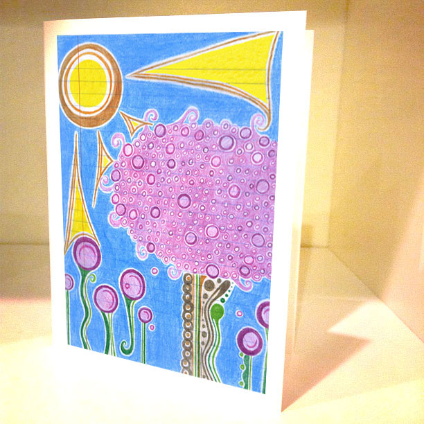 6 Blank Greeting Cards